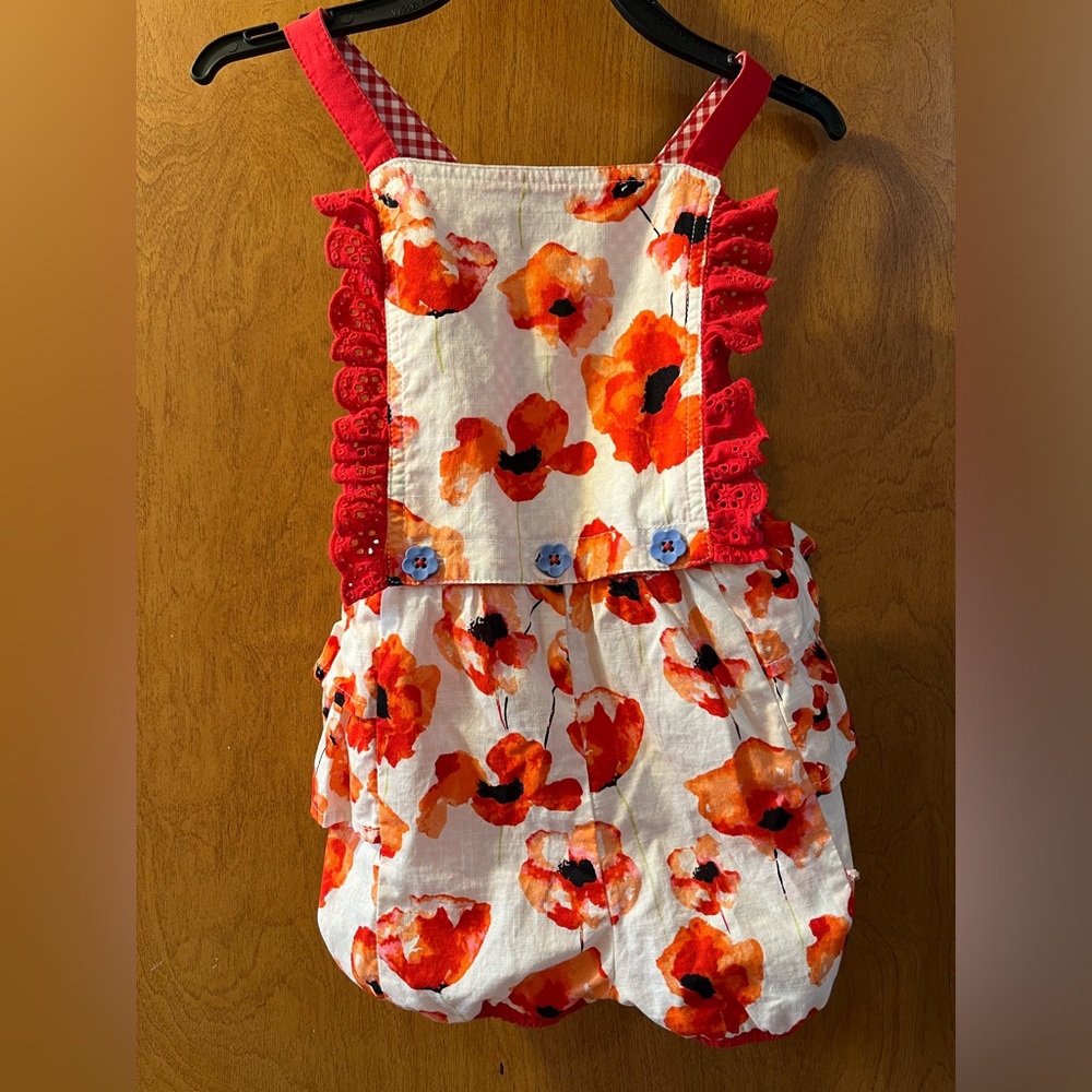 Matilda Jane romper 18/24 months, worn once for photos. No stains or holes